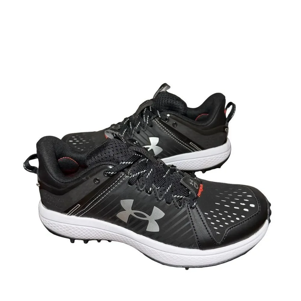 Under Armour kids Black Running Shoes size 5y